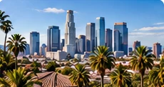 Downtown Los Angeles skyline
